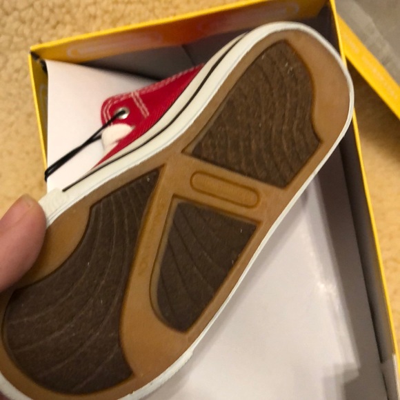 New! Kid Connection RED high tops - Picture 4 of 6